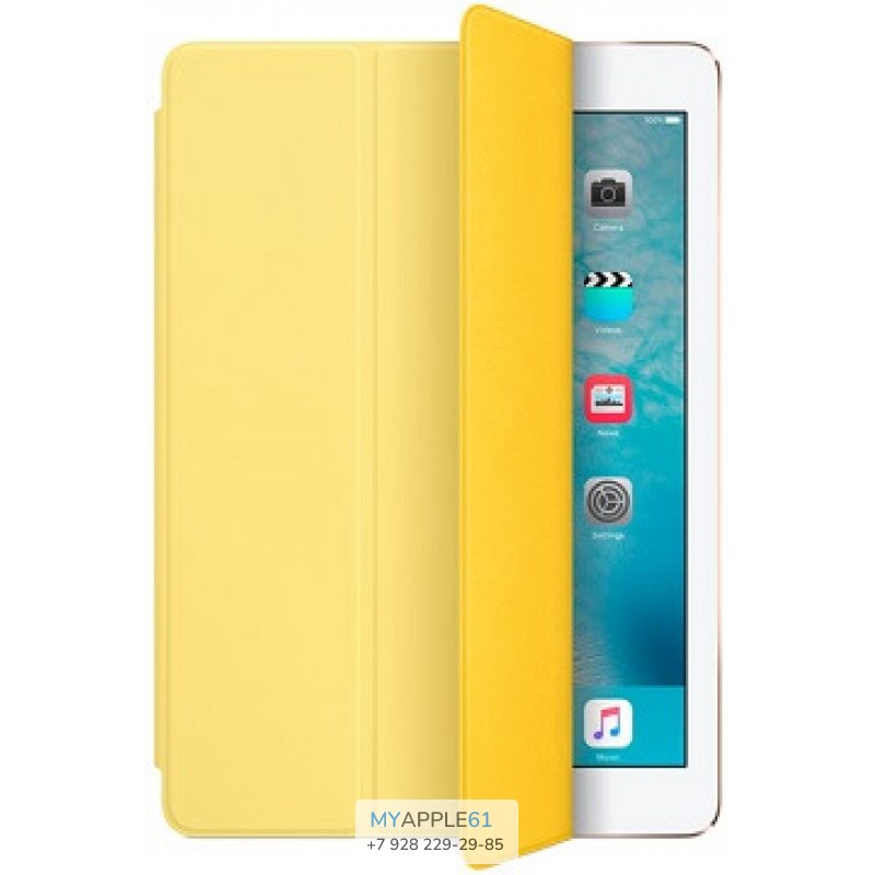 Кожаный кейс iPad Pro 10.5 Yellow